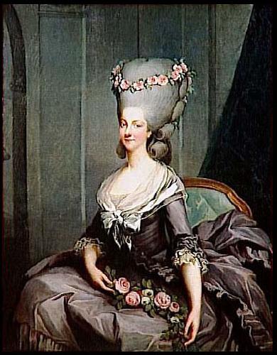 Antoine-Francois Callet Portrait of Madame de Lamballe Germany oil painting art